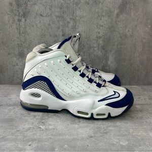Nike Air Griffey Max 2 Sneakers 443957-401 Womens sz 7 - white/blue